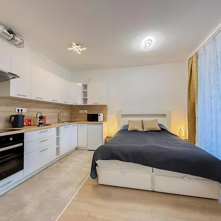 River Danube Flat W Balcony And Free Guarded Parking