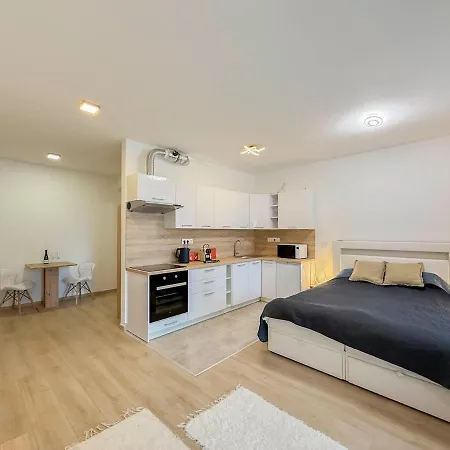 River Danube Flat W Balcony And Free Guarded Parking Lägenhet