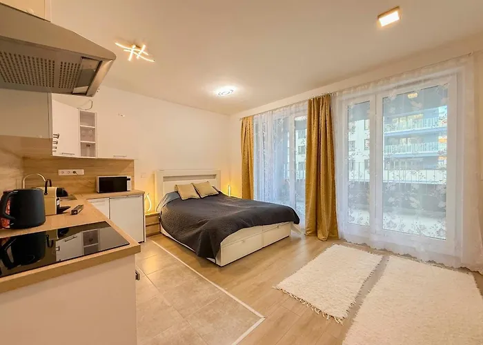 River Danube Flat W Balcony And Free Guarded Parking Lejlighed